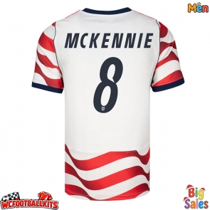 United States Weston McKennie #8 Replica Home Stadium Shirt World Cup 2026 Short Sleeve